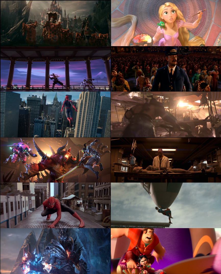 A cinematic montage of Enrique Muñoz project work